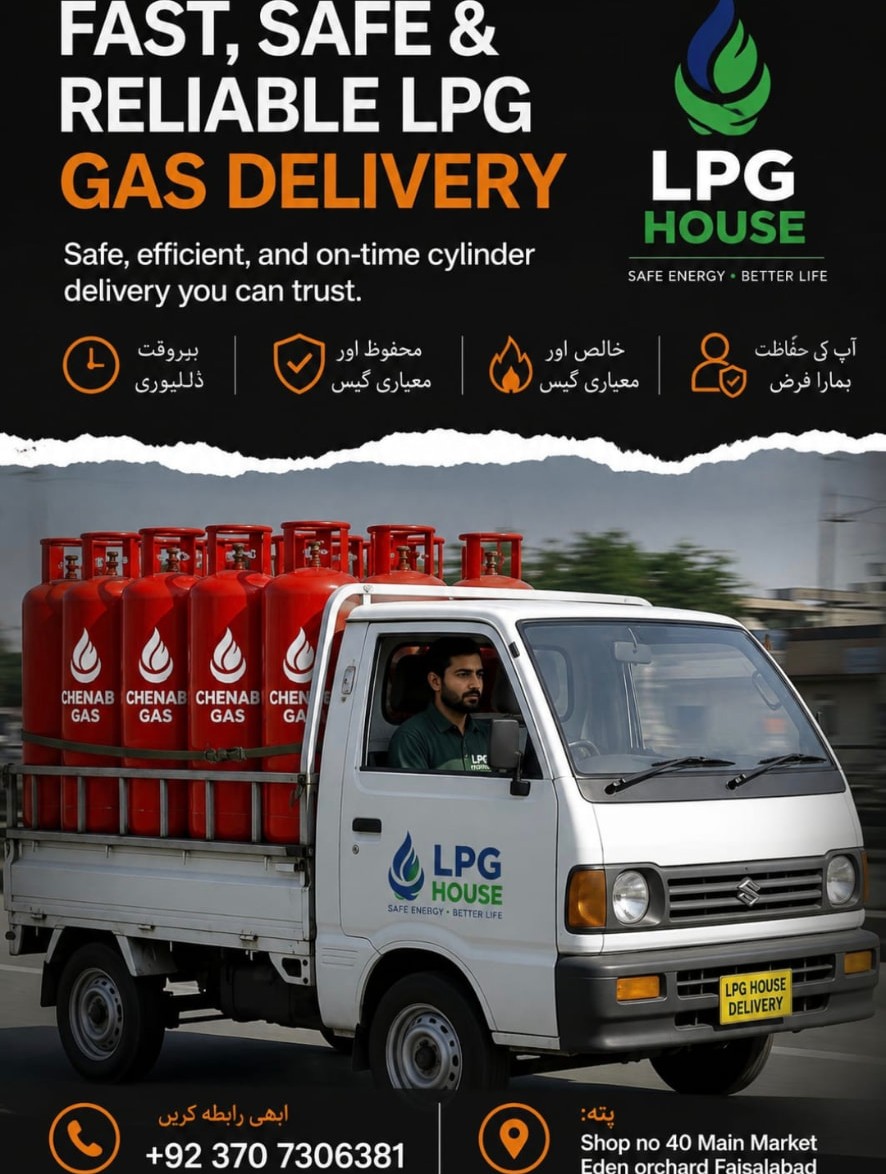 LPG House delivery van